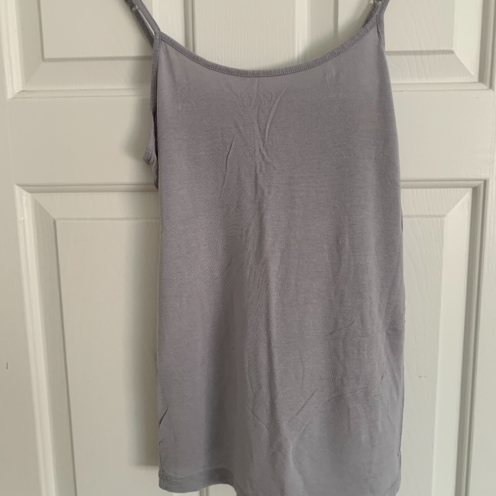 Faded Glory Light Grey Tank Top